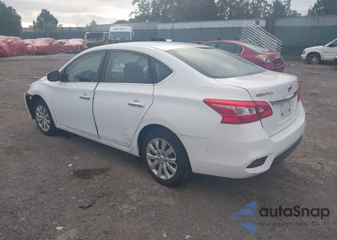 2018 Nissan Sentra S z USA, uszkodzony, nr VIN 3N1AB7AP6JY243213